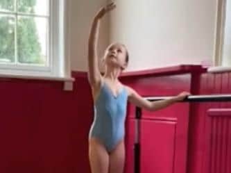Faye Haden successfully auditioned for National Youth Ballet
