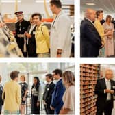Princess Anne visits Hemel mouthguard company to discuss ground-breaking work in the field of sports protection