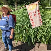 Colette Joyce, Justice and Peace Coordinator for the Roman Catholic Diocese of Westminster is walking all of London-Oxford (YCCN)