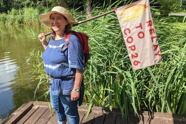 Colette Joyce, Justice and Peace Coordinator for the Roman Catholic Diocese of Westminster is walking all of London-Oxford (YCCN)