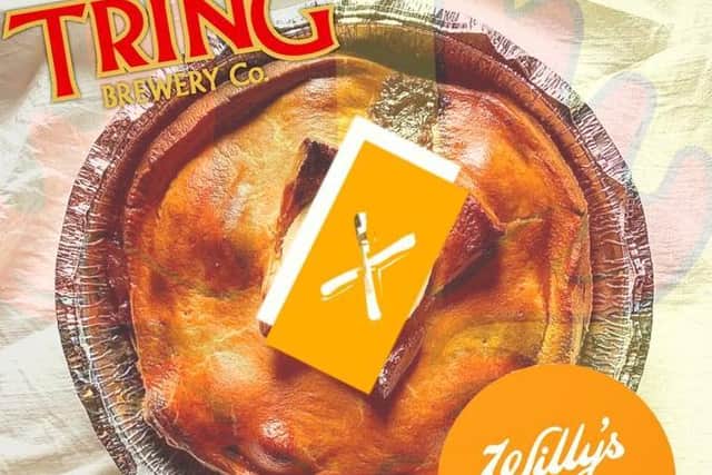 Tring Brewery teams up with Willy's Pies to launch matchday pie at Watford FC