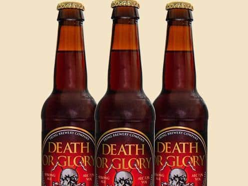 Tring Brewery have provided a glug of Death or Glory to enrich the pies luscious gravy