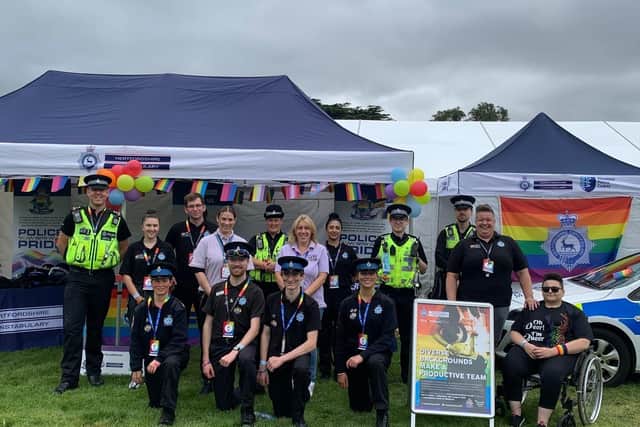 Herts Pride 2021 (C) Hertfordshire Police