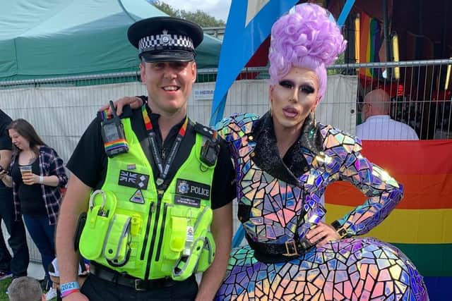 The event is an opportunity for engagement between the police and the LGBT+ community (C) Hertfordshire Police