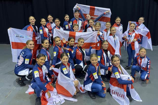 Two teams from SUPREME Dance won gold representing England at Dance World Cup