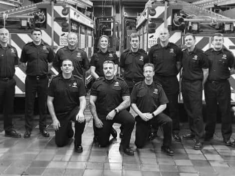 Eleven firefighters from Green Watch Hemel Hempstead will take on Race for Life's 5k challenge