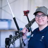 Jess Stretton is going for gold! (C) imagecomms - ParalympicsGB Archery