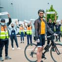 Richard Samm took on the challenge to cycle 700 miles in seven days in honour of friends and family that receive support from the MND Association