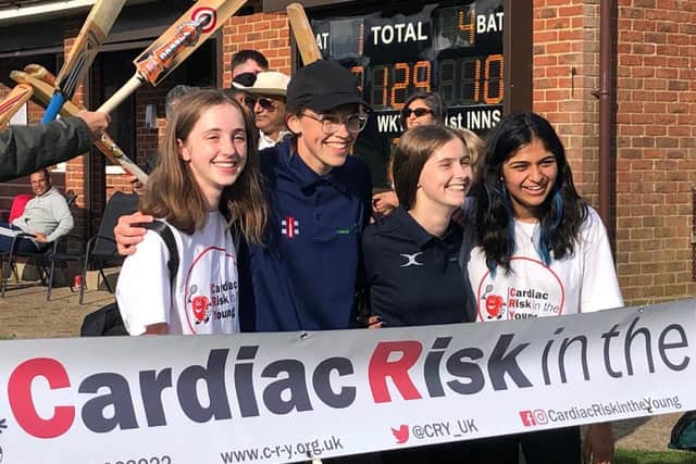 Harriet, Jess, Heidi and Sanya walked from Lords Cricket Ground to Boxmoor Cricket Club