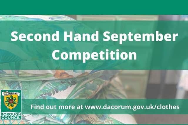 Residents encouraged not to buy anything new next month to support Oxfam's Second Hand September campaign