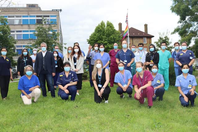 WHHT’s respiratory team are finalists in the BMJ’s ‘respiratory team of the year’ award (C) WHHT