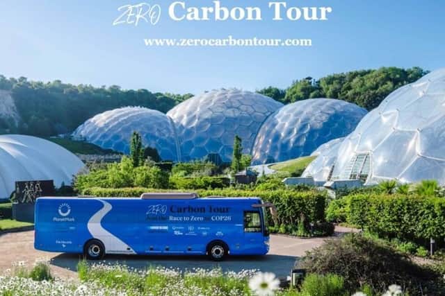 The Zero Carbon Tour has been organised by sustainability certification body, Planet Mark
