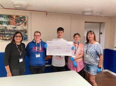 Jamie raised £1399:43 for Hemel Hempstead Community Fridge