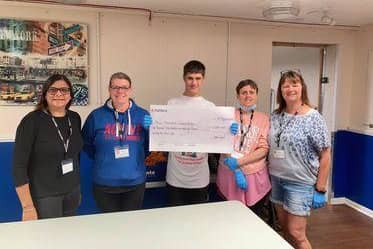 Jamie raised £1399:43 for Hemel Hempstead Community Fridge