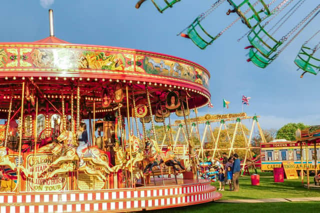 Carters famous vintage funfair is coming to town! (C) Carters