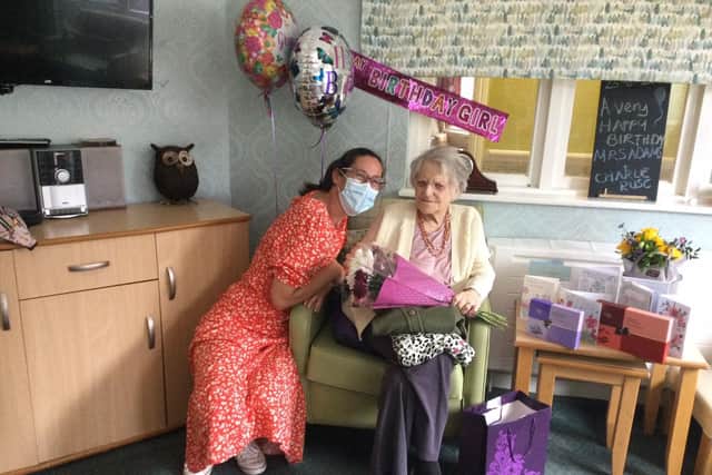 Barbara celebrated her 101st birthday with a special celebration