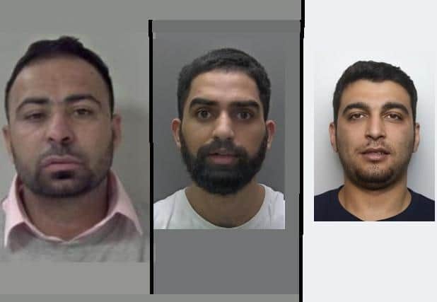Sarfraz Asif, Jameel Khan and Ali Zarei were sentenced on Monday, September 6