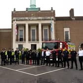 Hertfordshire County Council raises the flag for Emergency Services Day
