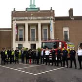 Hertfordshire County Council raises the flag for Emergency Services Day