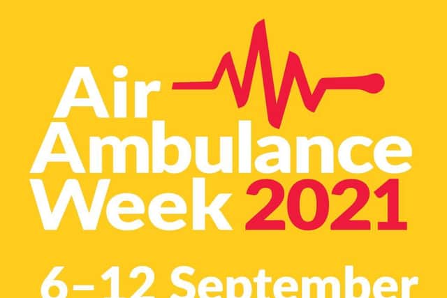 The awareness week is organised by Air Ambulances UK (C) Essex & Herts Air Ambulance