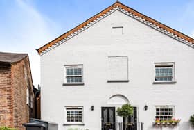 The semi-detached home offers a unique blend of character and contemporary charm
