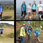 Hundreds of walkers hiked the Chiltern Hills to raise money for Rennie Grove