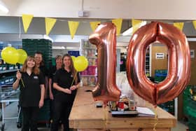 This month marks a very special occasion for DENS as the charity’s foodbank in Hemel Hempstead celebrates its 10th anniversary
