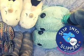 You can take part in the slipper-thon on Friday, October 1