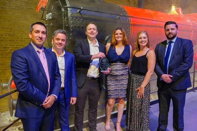 OPALS project (Community Safety Initiative of the year) with CFO Chris Bigland (left of photos) and Director Alex Woodman