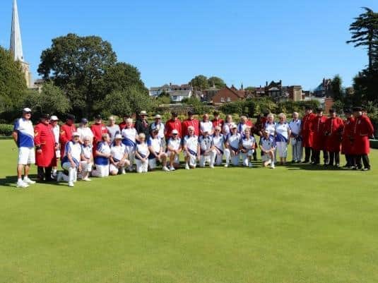 Hemel Hempstead Bowls Club welcomes The Royal Hospital Chelsea