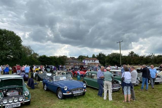 The Classic Car Show was the charity's first one, and was a big success!