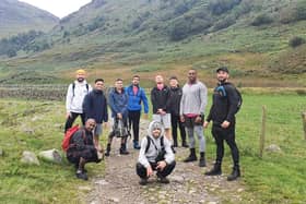 The team before they set off