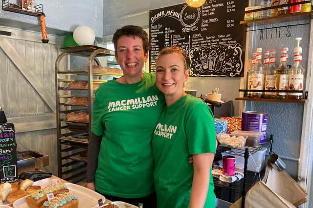 Jenny met Debbie at a Macmillan Coffee Morning