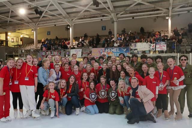 Hemel Hempstead figure skaters win first place at artistic competition