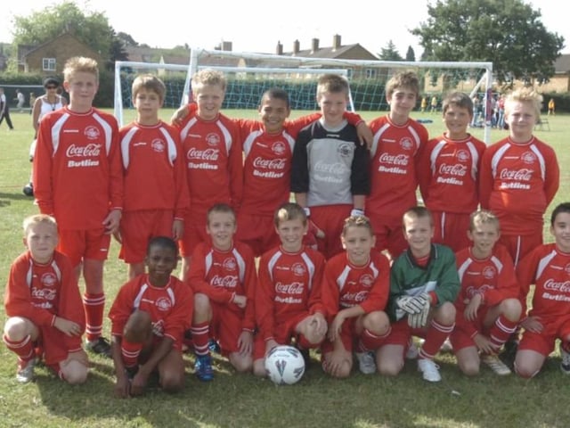 Hemel Hempstead Reds U11s at a Football Festival in 2006