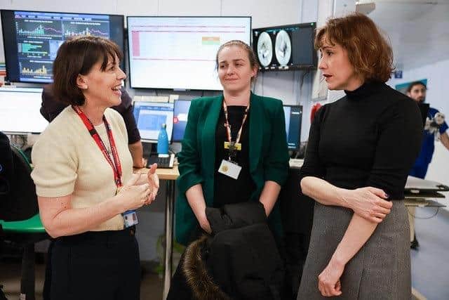 Victoria Atkins, Secretary of State for Health and Social Care, visited Watford General Hospital last week