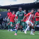Action from Hemel's game at Bracknell on Saturday. Photo: HHTFC.