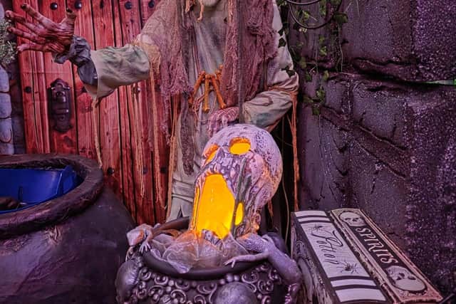 Halloween Haunt is run by husband-and-wife Steve and Kat Richardson of Halloween House Entertainment