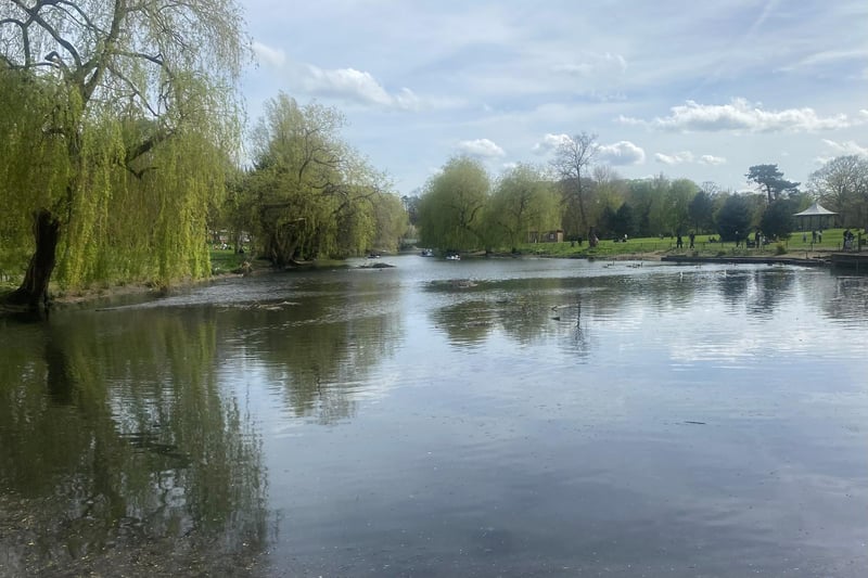 Luton readers will recognise this from Kelly Djerboua. She sent Keech an image of Wardown Park - complete with huge willows living the lake and the bandstand in the background
