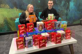 Operations Manager Clare Benton and Teacher Michael Albon