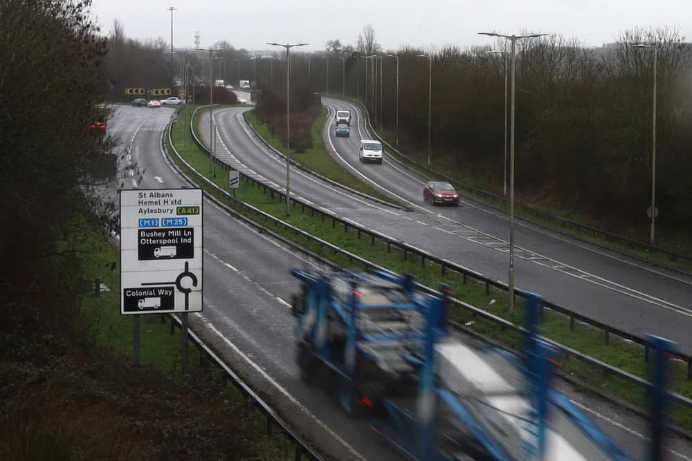 Stephenson Way in Watford, Hertfordshire. Credit: Will Durrant/LDRS