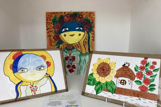 Aleksandra, who recently fled Ukraine, made these wonderful pieces which are on sale until April 23.