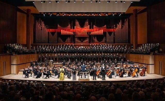 Hertfordshire Chorus and Crouch End Festival Chorus in the Royal Festival Hall