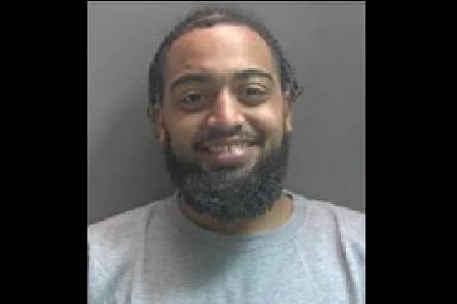 Grant Burton is wanted by the police