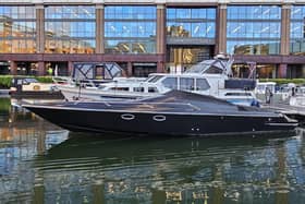 He bought a speedboat with the victims' money