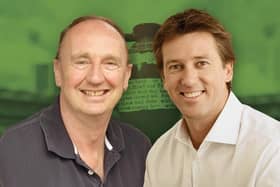 Jonathan Agnew and Glenn McGrath