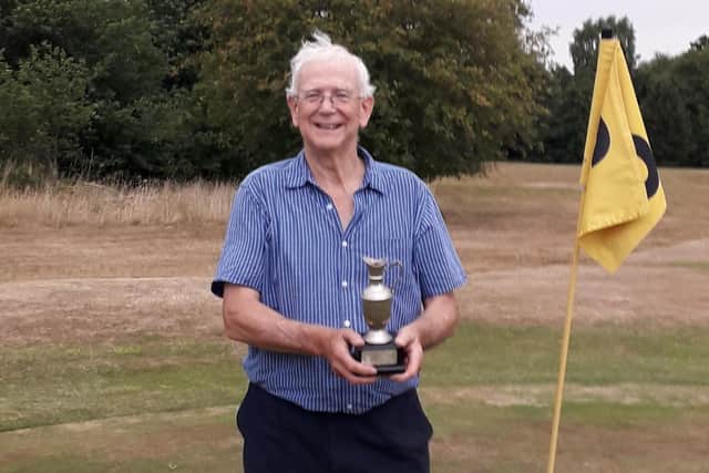 John Towers, Midsummer Evening League winner.