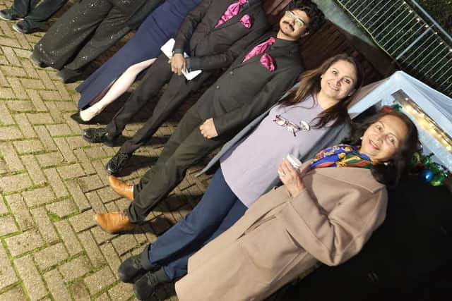Directors and St Pauls Care Centre Team enjoying the festivities