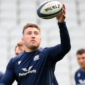 Scotland's No 8 Matt Fagerson says he has benefitted from shedding a few kilos.   (Photo by FRANCK FIFE/AFP via Getty Images)