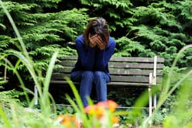 The rate of registered suicide deaths across England and Wales has reached the highest level in more than two decades. Image: Anna Gowthorpe PA